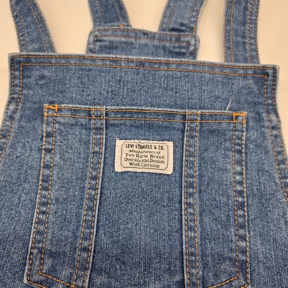 Levi's Overall Skirt Bib Youth Medium 10/12 - Picture 6 of 12